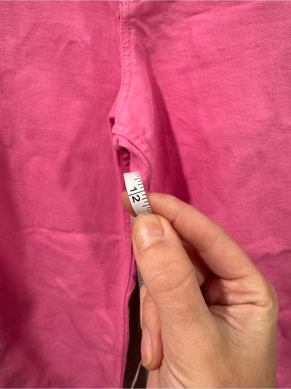 Zara Marine Straight Wide
Leg Jeans Hot Pink Raw Hem
High Waist Size 6 - Picture 6 of 7